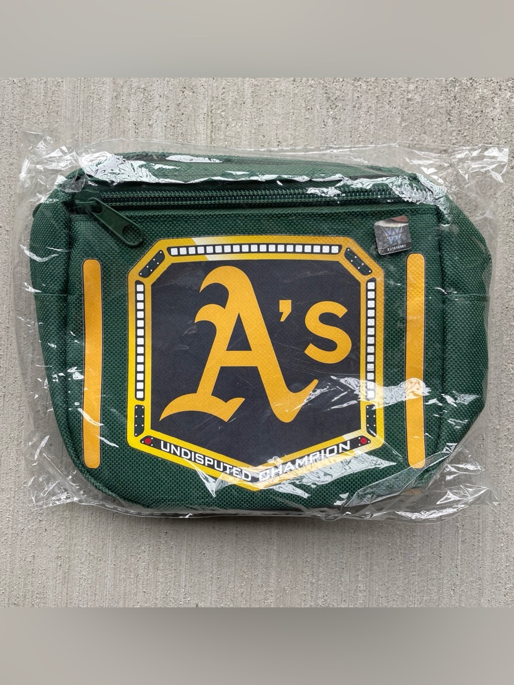 Sacramento A’s Athletics WWE Championship Belt Fanny Pack SGA NEW